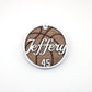 Basket Ball Ornament (Two-Layer Design)