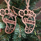 Engraved Baby Ornaments