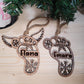 Engraved Baby Ornaments