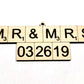 Wedding Date Ornaments